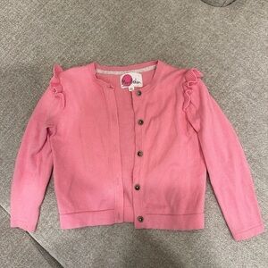 NFS.    Mini Boden pink cardigan size 3-4